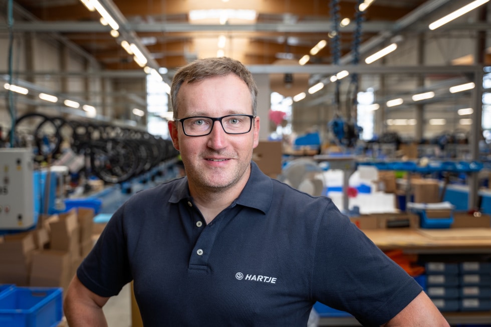 Hartje stärkt Produktentwicklung seiner Fahrradmarken