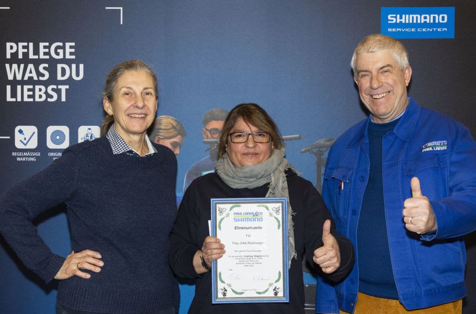 Paul Lange ehrt langjährige Mitarbeitende