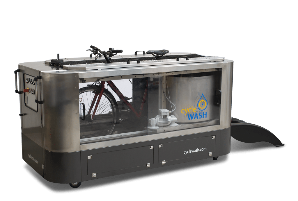 Cyclewash startet Vertrieb von Fahrradwaschanlage