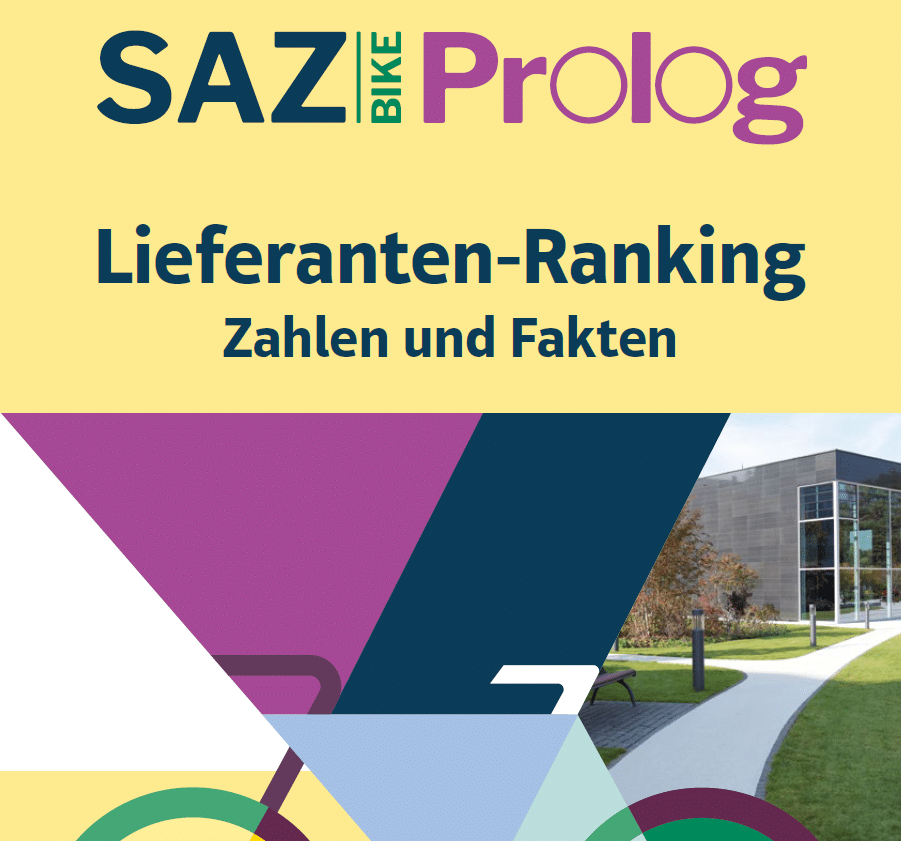 Heute erscheint das SAZbike Lieferanten-Ranking!
