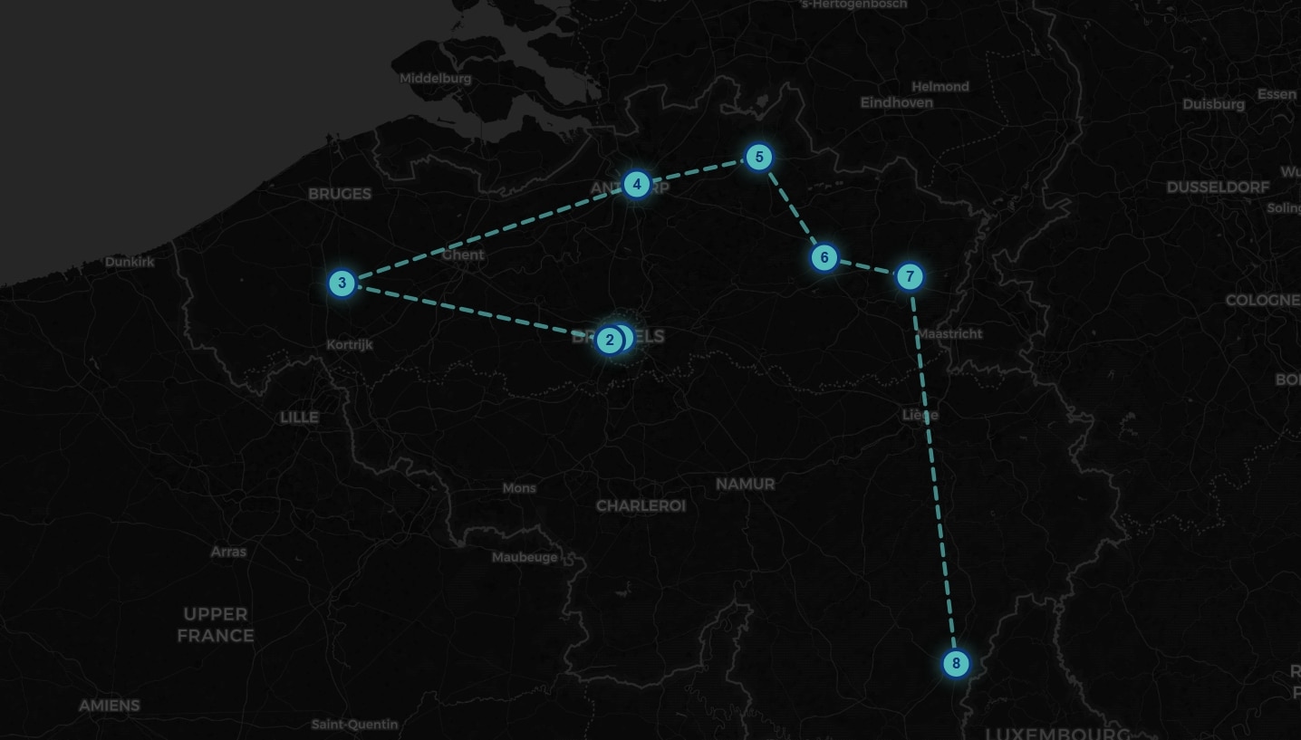European-Cycling-Industries-startet-Radtour-durch-Belgien