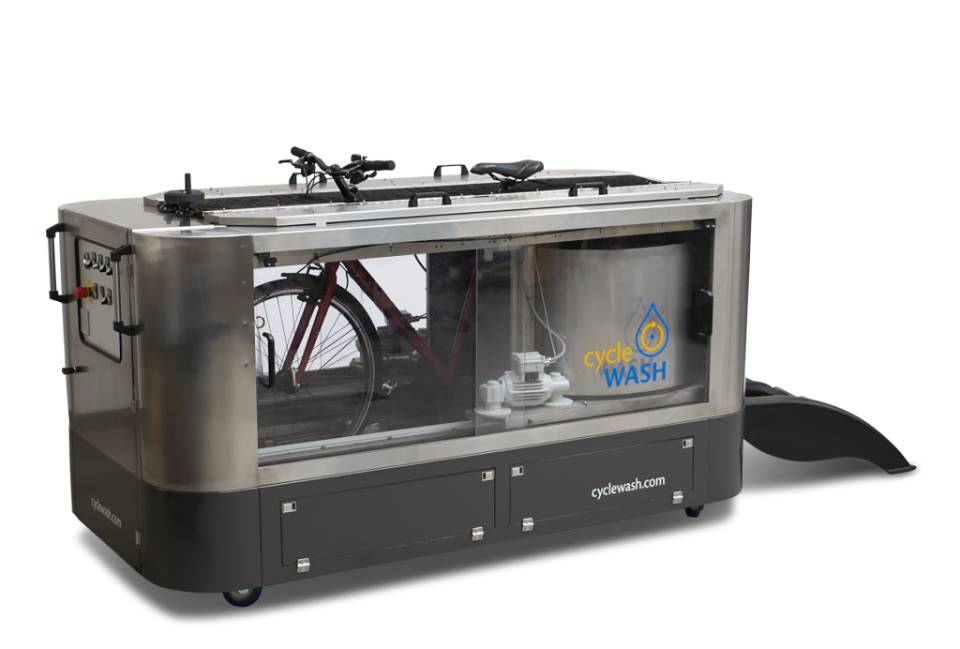 Cyclewash Startet Vertrieb Von Fahrradwaschanlage Sazbike De