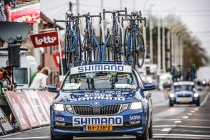 Shimano Ausbau Partnerschaft Neutraler technischer Service ASO Profirennen Radrennen 