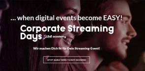 Workshopreihe Online-Event Event Partner und Production Partner SAZbike Ebner Media Group Corporate Streaming Days 