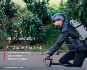 Branchenstudie Fahrradwirtschaft Deutschland Wachstum 37,7 Milliarden 