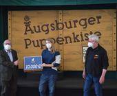 Deuter Spende Augsburger Puppenkiste 10.000 Euro