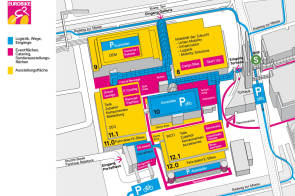 Eurobike Fairnamic 2022 Messe Frankfurt Hallenplan 