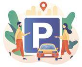 Parken Sign Auto