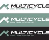 multicycle cube logo online social media