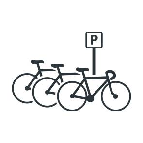 Fahrrad Parken Schild 