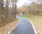 ADFC Bayern Radweg Erlangen mit Tunnel