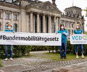VCD Reichstag Bundesmobilitätsgesetz Mobilität Radverkehr Ampel Regierung Koalitionsvertrag