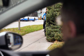 Allianz Pressefoto Einsicht Radweg  