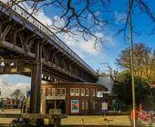 Hamburg Landungsbrücken Fahrrad Radweg