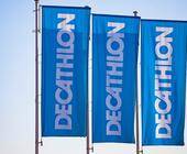 Decathlon Logo Flaggen