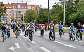 Kidical Mass Fahrraddemo Radverkehr Volker Wissing 