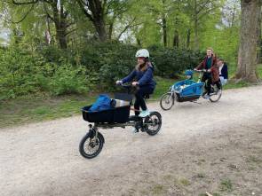 Familie Lastenrad Autoersatz Hamburg 