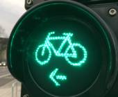 Radampel ADFC Grüne Welle Fahrrad
