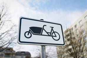 Lastenrad Schild 