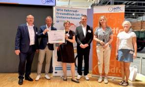 Zertifizierung Umweltministerium Fahrradfreundlicher Arbeitgeber ADFC Bayern 
