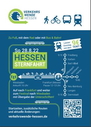 Sternfahrt-Flyer Verkehrswende Hessen 