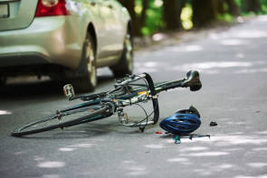 Fahrrad Auto Unfall 