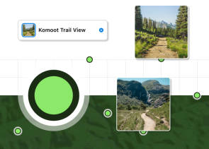 Komoot Trail View Karte Route 