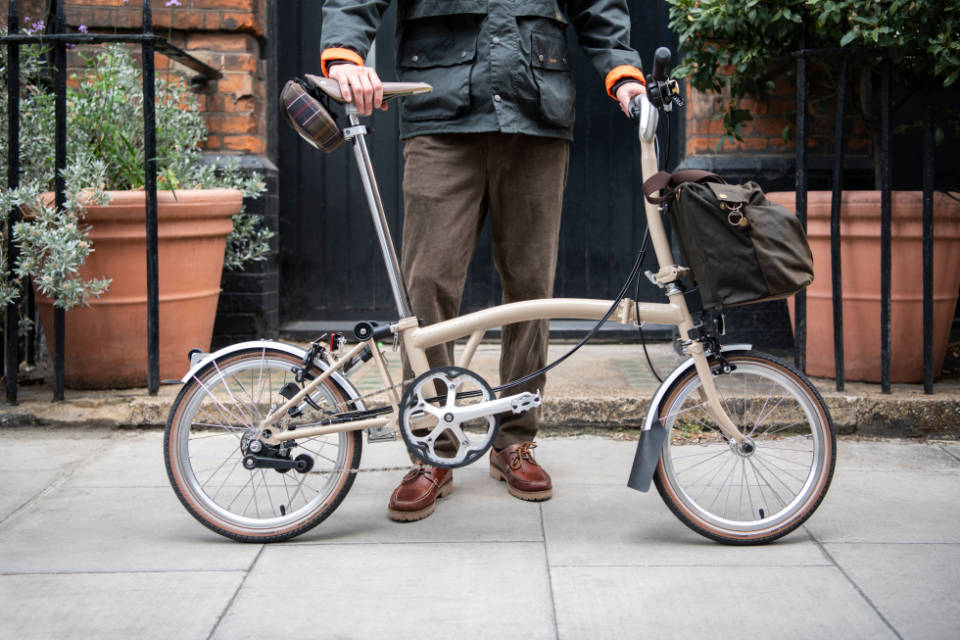 Brompton barbour bike discount