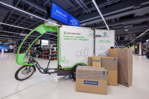 Decathlon Lieferung Lastenrad 