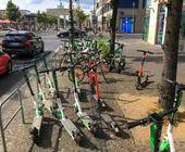 berlin fahrrad scooter parkplatz