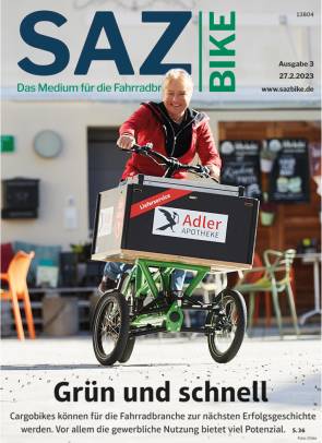 SAZbike Ausgabe 3 Ranking Barometer Cargobike 