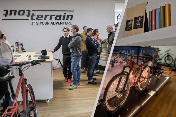 Adventure bike experience sales center