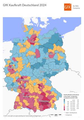 gfk kaufkraft deutschland 2024 