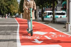 e scooter radweg 