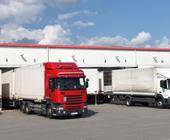 Lkw-Verladung