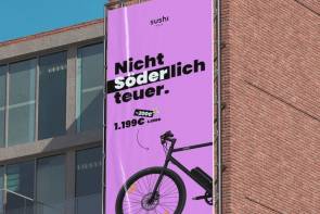 Sushi Bikes Werbekampagne 