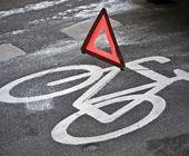 Schlechter Radweg in Berlin