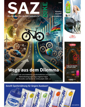 Heute erscheint die erste Ausgabe der SAZbike. 