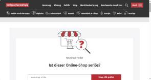 screenshot fakeshopfinder 
