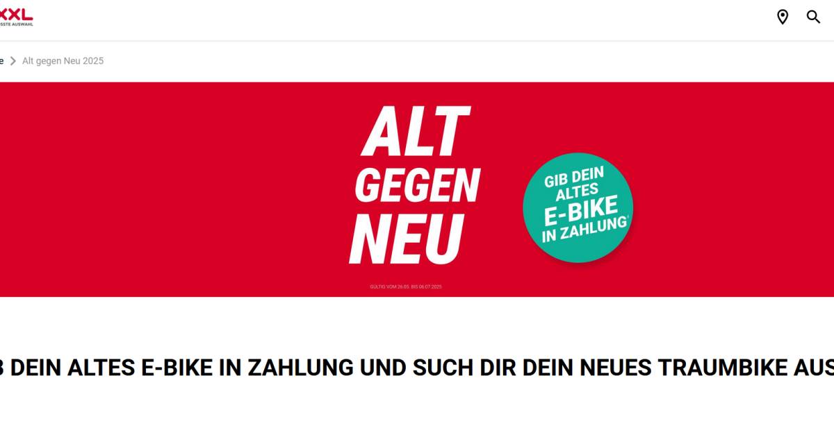 Fahrrad-XXL-und-Upway-starten-bundesweites-E-Bike-Trade-in-Programm