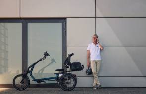 vanraam easy rider bike ocean blue gloss 