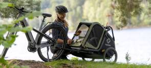 hamax as dog trailer veloconnect 