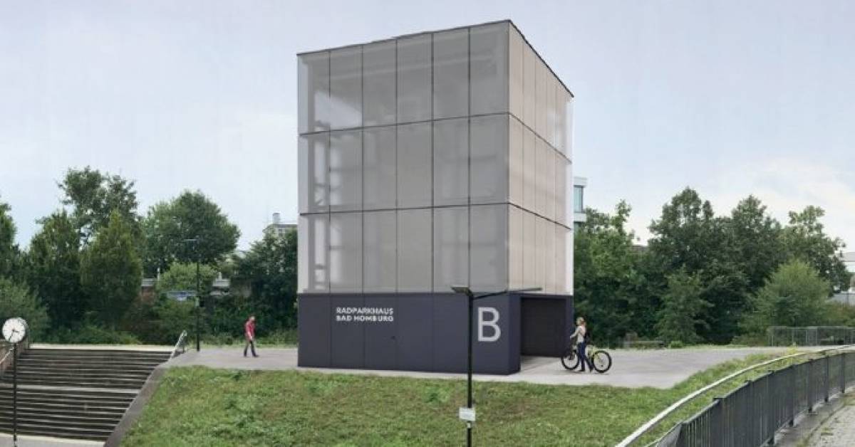 Krauth-Technology-baut-Fahrrad-Parkhaus-in-Bad-Homburg