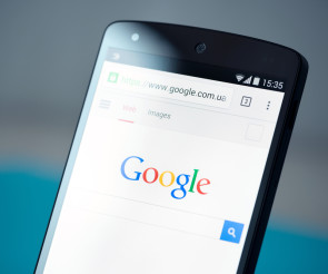 Google auf dem Smartphone 